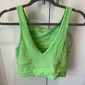 LuLu Lemon Ribbed Power Pivot Tank